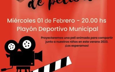Este miércoles proyectarán una película animada en el playón deportivo de Villa del Rosario