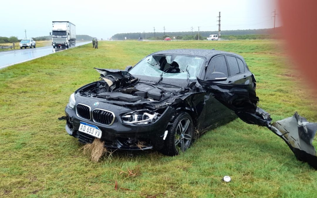 Federación: dos autos y un camión protagonizaron un accidente en la Autovía 14