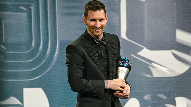 Lionel Messi se coronó como mejor jugador en los premios The Best