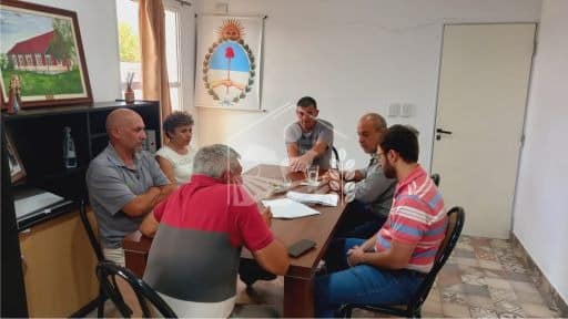 Rodríguez y Bruno recorrieron obras que se ejecutan en San Jaime de la Frontera