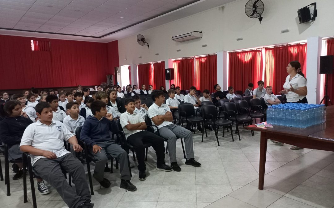 Villa del Rosario: Proyectaron un documental a estudiantes por el Día Mundial del Agua