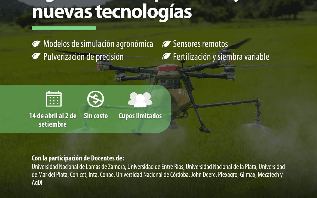 Agricultura de Precisión y Nuevas Tecnologías, la nueva diplomatura del Polo Binacional Salto Grande y la Universidad de Lomas de Zamora