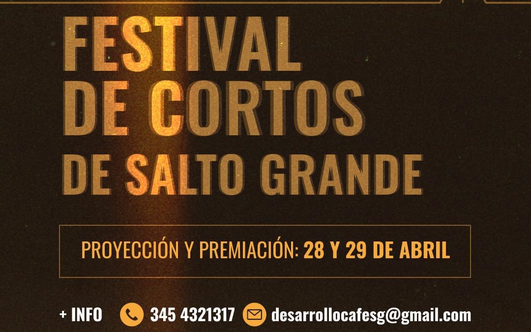 CAFESG capacitará a quienes se inscriban en el Primer Festival de Cortos de la Región Salto