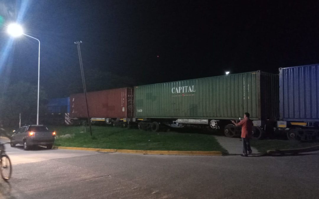 Camioneta conducida por un sacerdote fue embestida por el tren en Chajarí
