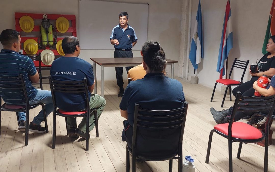 Comenzó el Curso de Aspirantes a Bomberos Voluntarios en Villa del Rosario