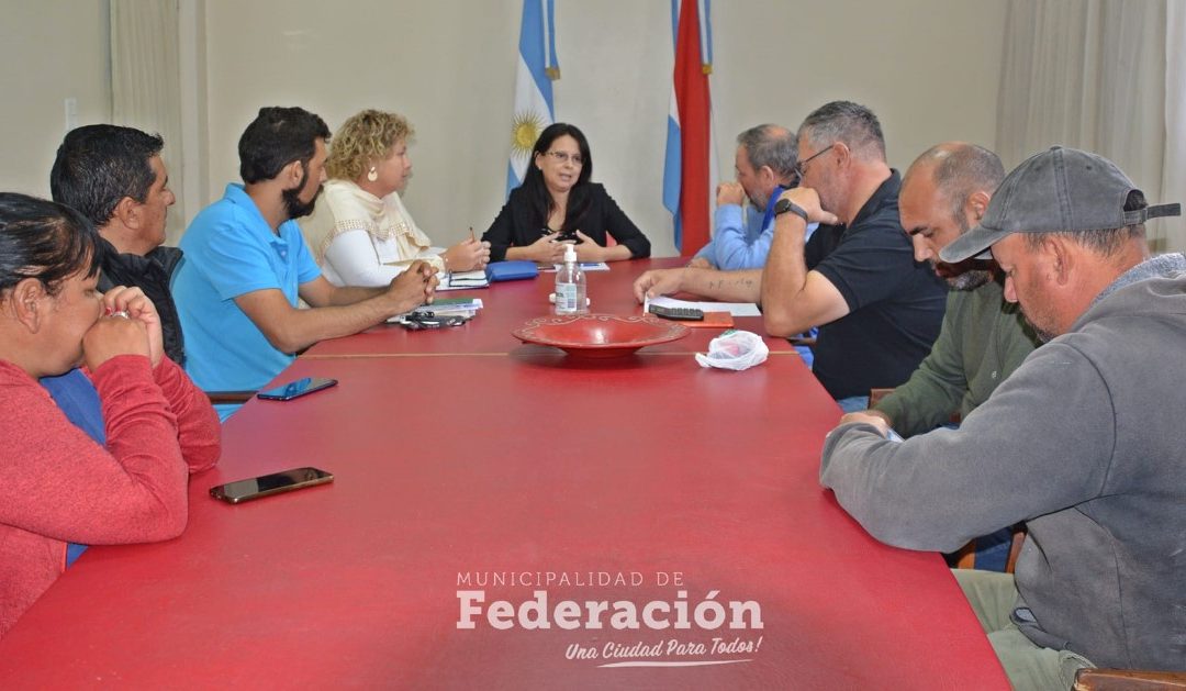 Municipales de Federación acordaron un 40 % de aumento salarial