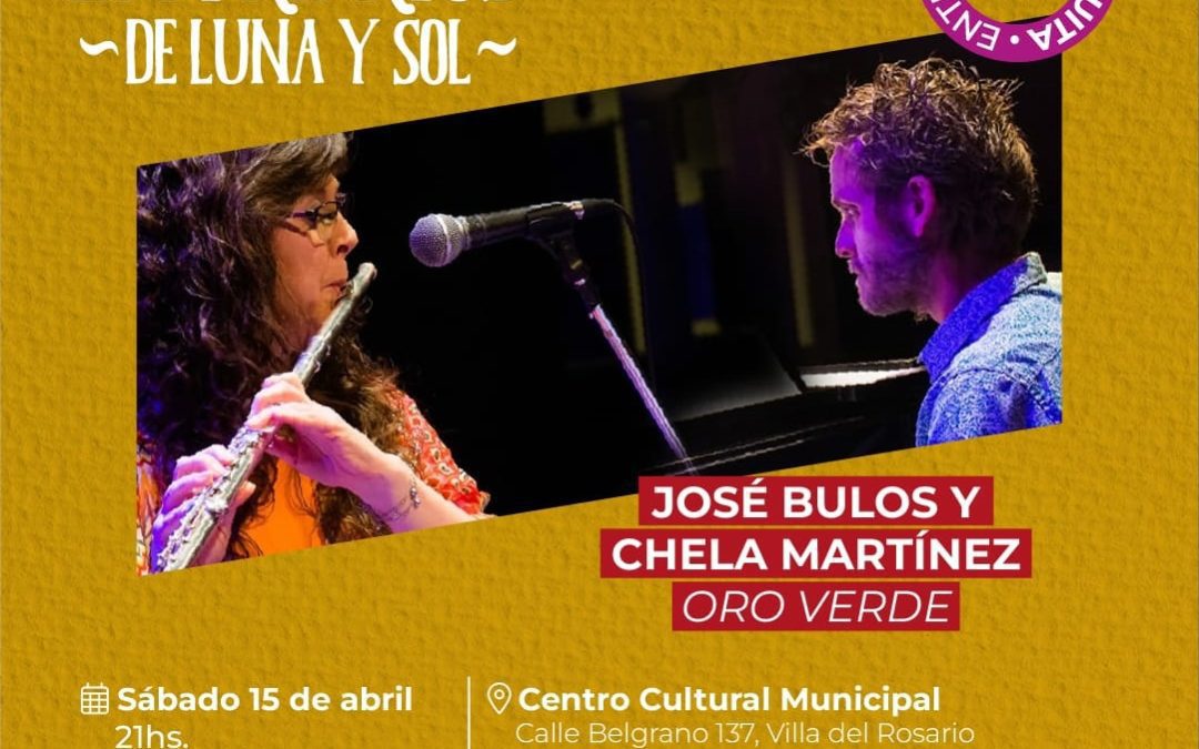 «Estamos muy felices de poder llegar a Villa del Rosario», dijeron desde la organización del ciclo de dúos «¡Entre Ríos, de luna y sol!»