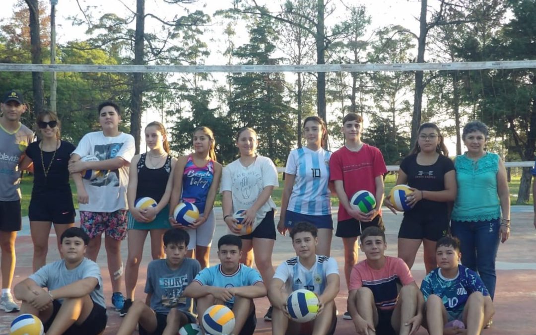 Comenzaron las actividades en la Escuela Municipal de Deportes en San Jaime