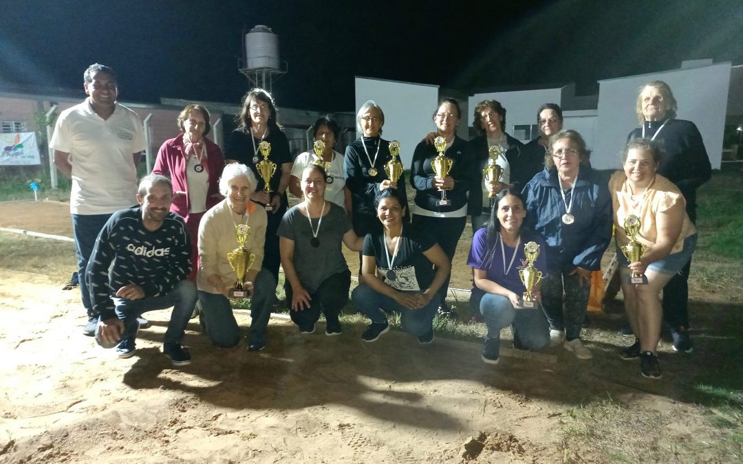 Con buena convocatoria, se realizó el Torneo Femenino de Tejo por Dúo en Villa del Rosario