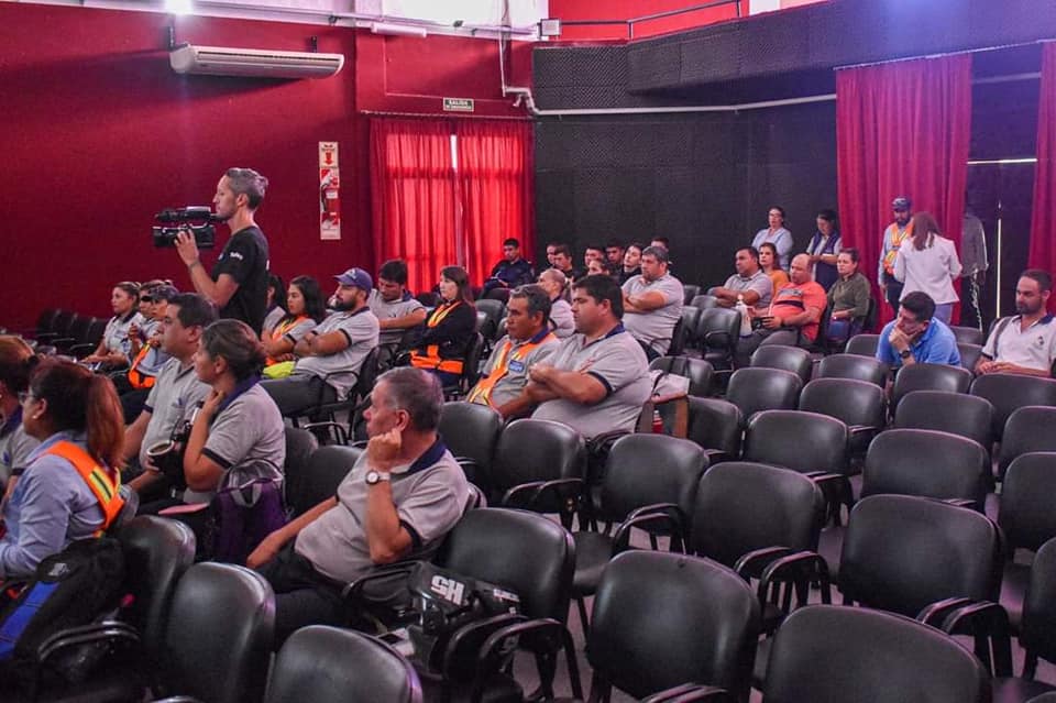 Personal de Tránsito municipal participó de una capacitación sobre Seguridad Vial