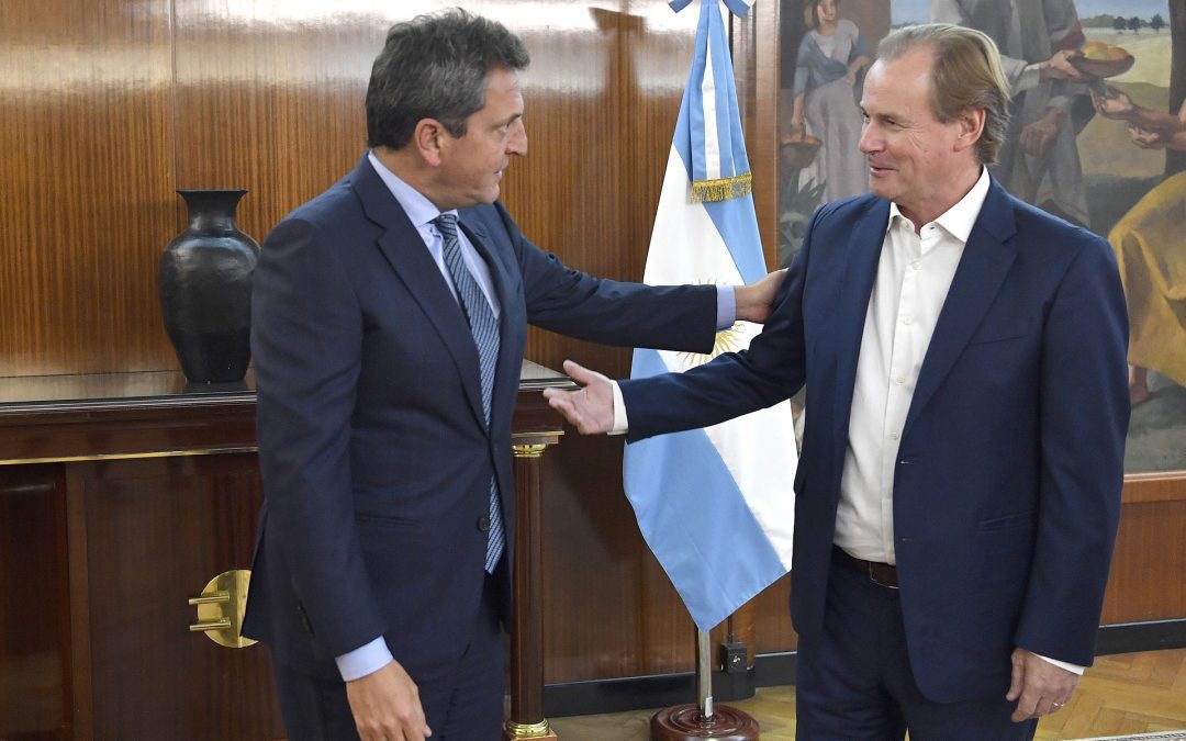 Bordet y Massa acordaron el desembolso de 400 millones de pesos para paliar los efectos de la sequía en la ganadería