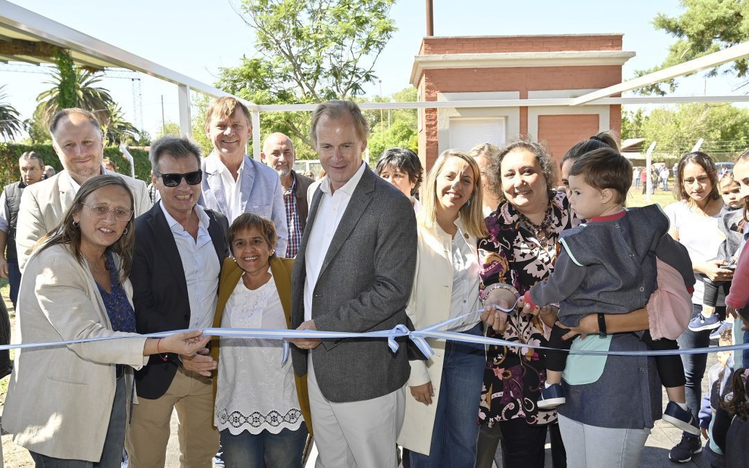 Bordet inauguró un nuevo Centro de Desarrollo Infantil en Los Conquistadores