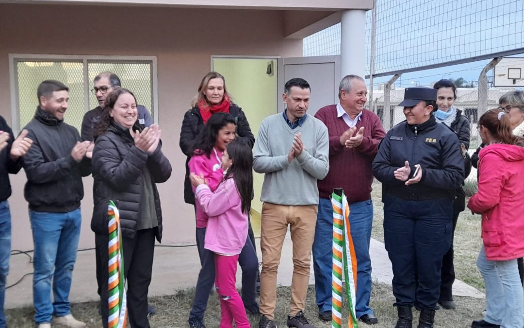 Inauguraron las nuevas instalaciones del Playón Deportivo Municipal de Villa del Rosario