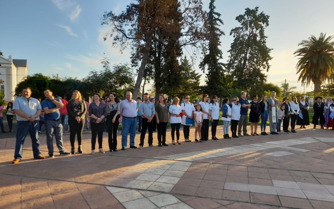 Villa del Rosario conmemoró el 213° Aniversario de la Revolución de Mayo