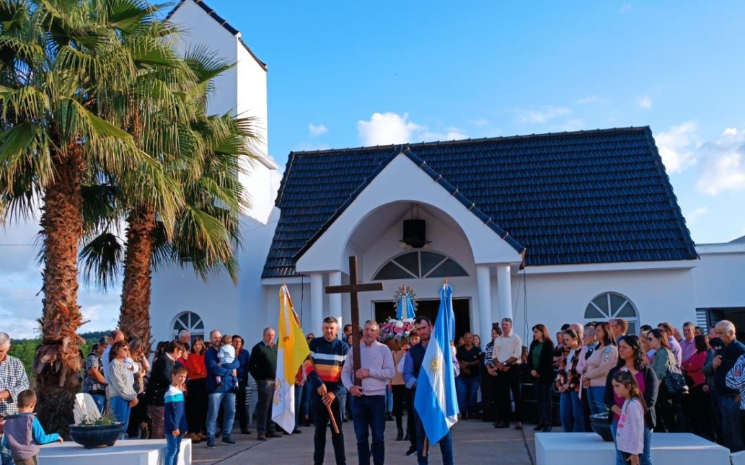El Gobierno de Villa del Rosario entregó aportes económicos a Capilla Virgen de Luján y Bomberos Voluntarios