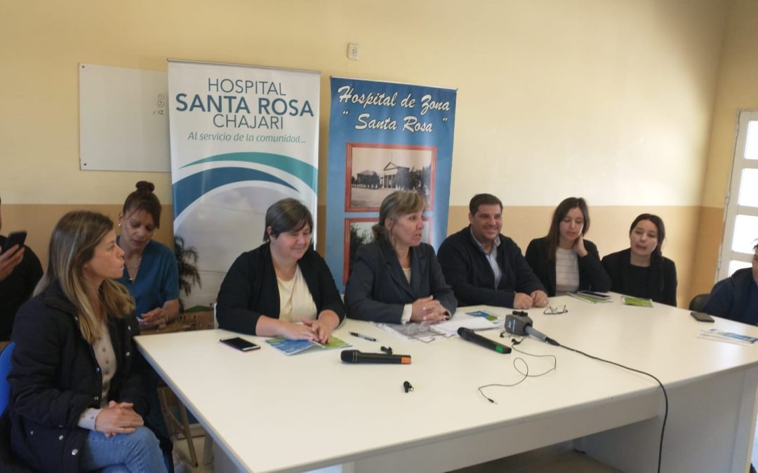 Presentaron el cronograma de actividades por el Centenario del Hospital Santa Rosa de Chajarí