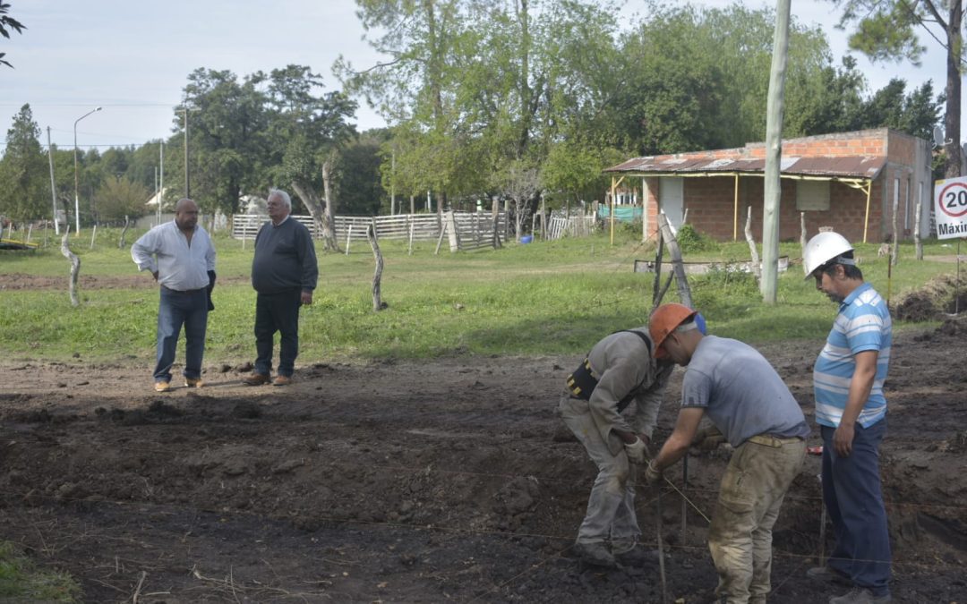 CAFESG avanza con las obras en Liebig y Estación Yeruá
