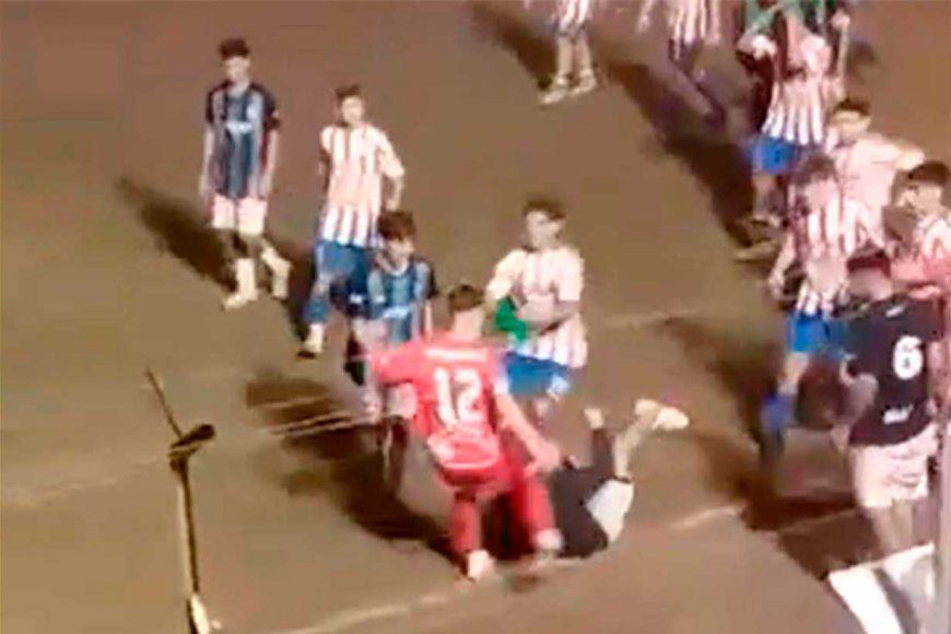 Grave episodio de violencia en el fútbol Infanto-Juvenil de Concordia