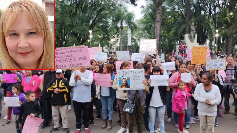 Periodista asesinada: confirman que se defendió y hubo marcha pidiendo justicia