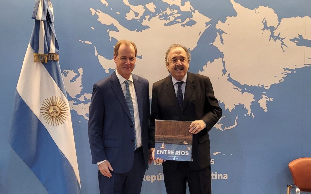 Bordet se reunió con Alfonsín para potenciar comercialización de citrus entrerriano en España