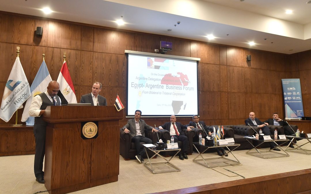 Bordet busca ampliar el comercio con Egipto y las inversiones en la Región Centro