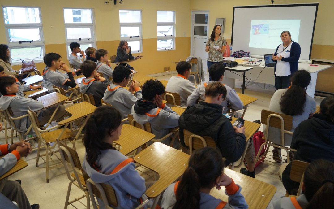 Brindan charlas sobre Salud Sexual para escuelas secundarias en el hospital Santa Rosa