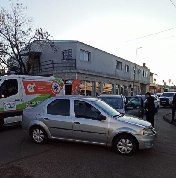 Una mujer con lesiones leves tras un choque en Federación