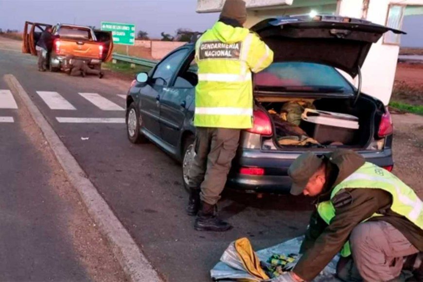 Incautaron 50 frascos de ketamina y 11.600 dólares falsos en Ruta 14