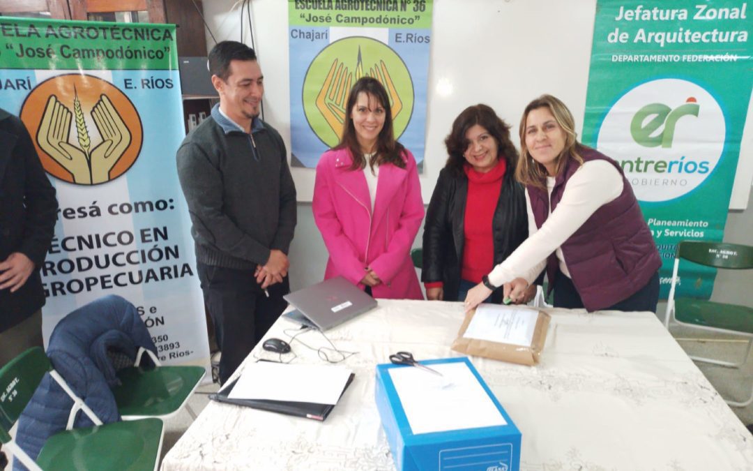 Se licitó la ampliación y reparación de la escuela agrotécnica José Campodónico de Chajarí