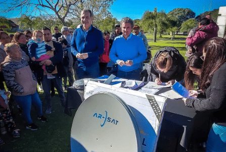 Vecinos de Federación recibieron Kit par Televisión Digital