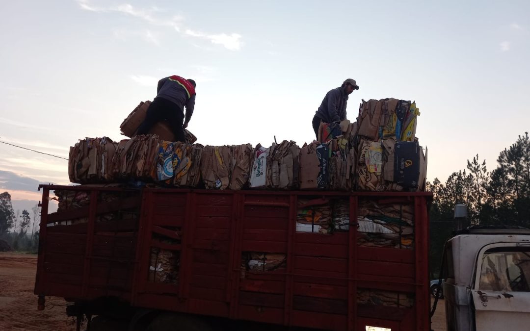 El Municipio de Villa del Rosario comercializó casi 6 mil kilos de material reciclado