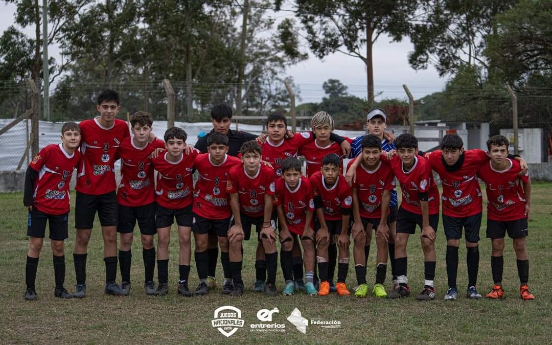 Equipo de fútbol Sub 14 de Villa del Rosario es subcampeón provincial de los Juegos Evita