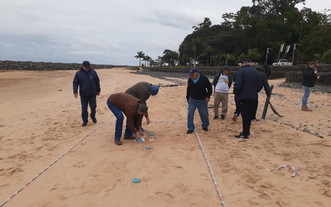 Con representantes locales, los Juegos «Abuelos en Acción» pasaron por Santa Ana