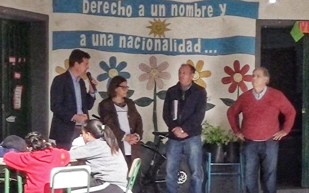 Desarrollan un humedal para tratar los efluentes de la escuela San Martín de Concordia
