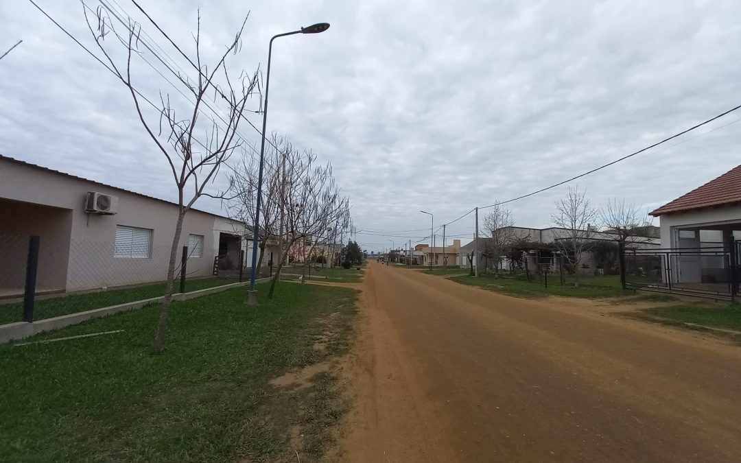 Instalaron nuevas luminarias led en la localidad