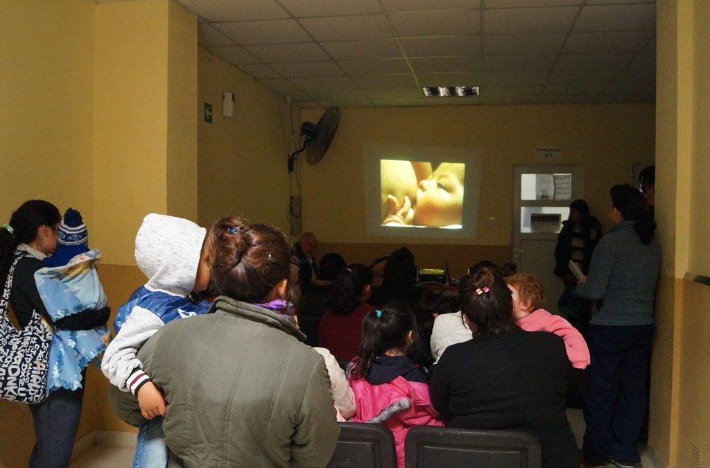 Realizan actividades en el hospital Santa Rosa por la Semana Mundial de la Lactancia Materna