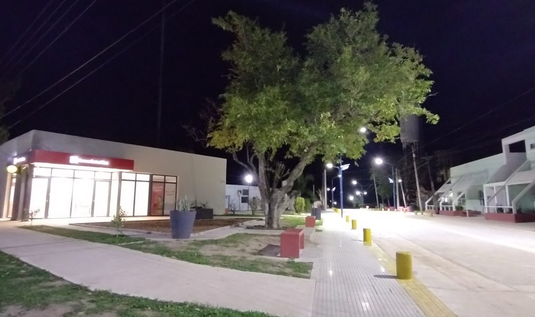 Instalaron nuevas luminarias led en distintos sectores de San Jaime