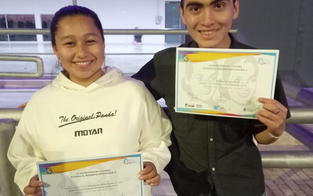 Joven de Villa del Rosario clasificó al nacional de los Juegos Culturales Evita