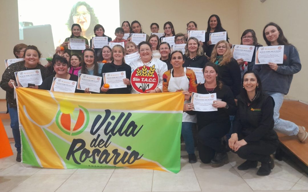 Se realizó con éxito el taller de cocina libre de gluten en Villa del Rosario