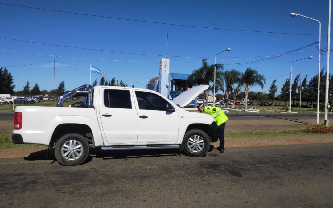 Paso Cerrito: Le secuestraron la camioneta por circular con documentación falsa