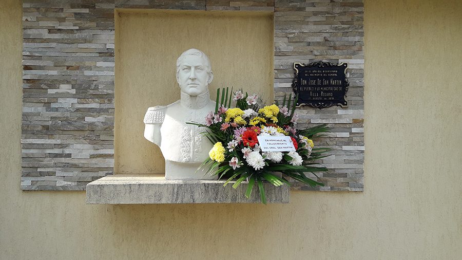 Villa del Rosario recordará hoy el Paso a la Inmortalidad del General San Martín