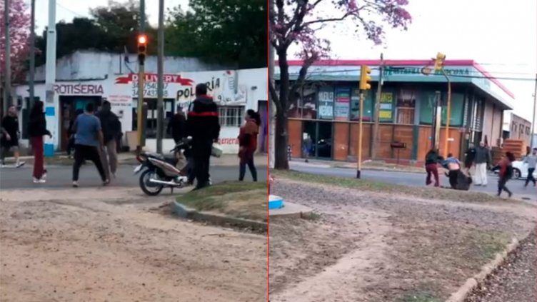 Feroz enfrentamiento a cuchillo entre hermanos en ciudad entrerriana: Video