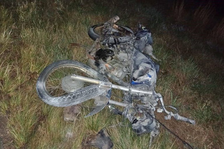 Motociclista de Colonia Alemana falleció en un trágico accidente sobre la Autovía 14
