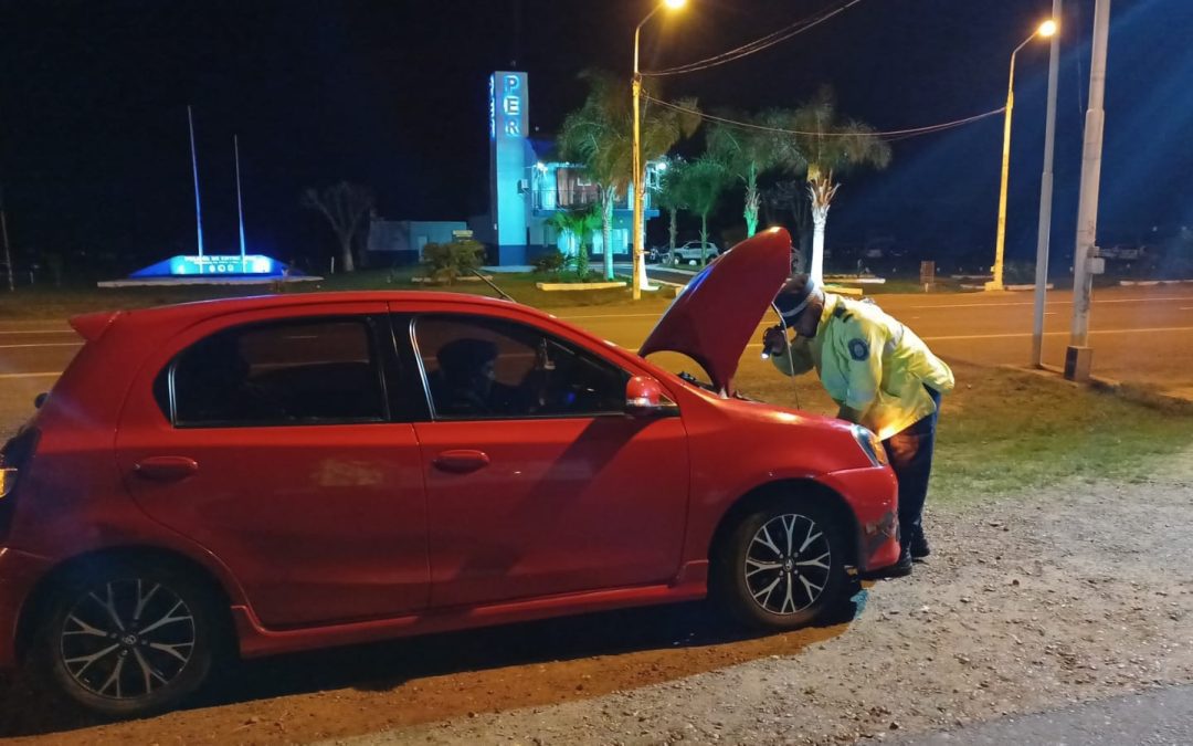 Secuestraron un auto en el puesto caminero Paso Cerrito