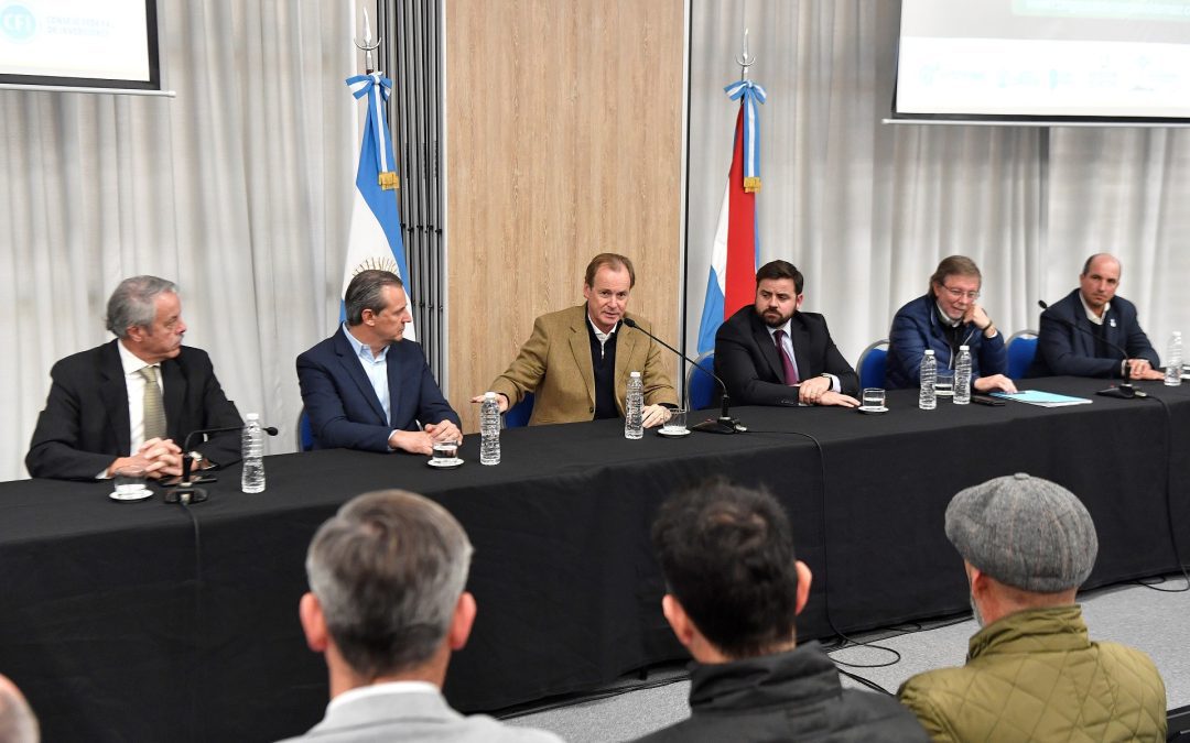 Bordet participó del lanzamiento del Congreso Internacional del Maíz que se realizará en Paraná
