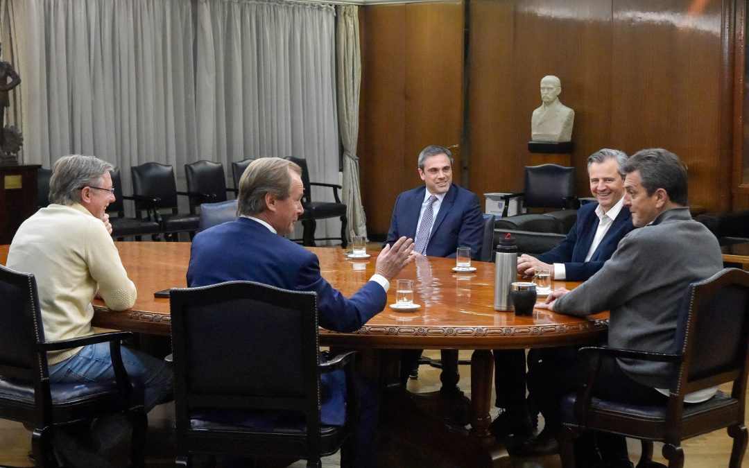Bordet y Bahl acordaron con Massa la continuidad de obras viales financiadas por Nación