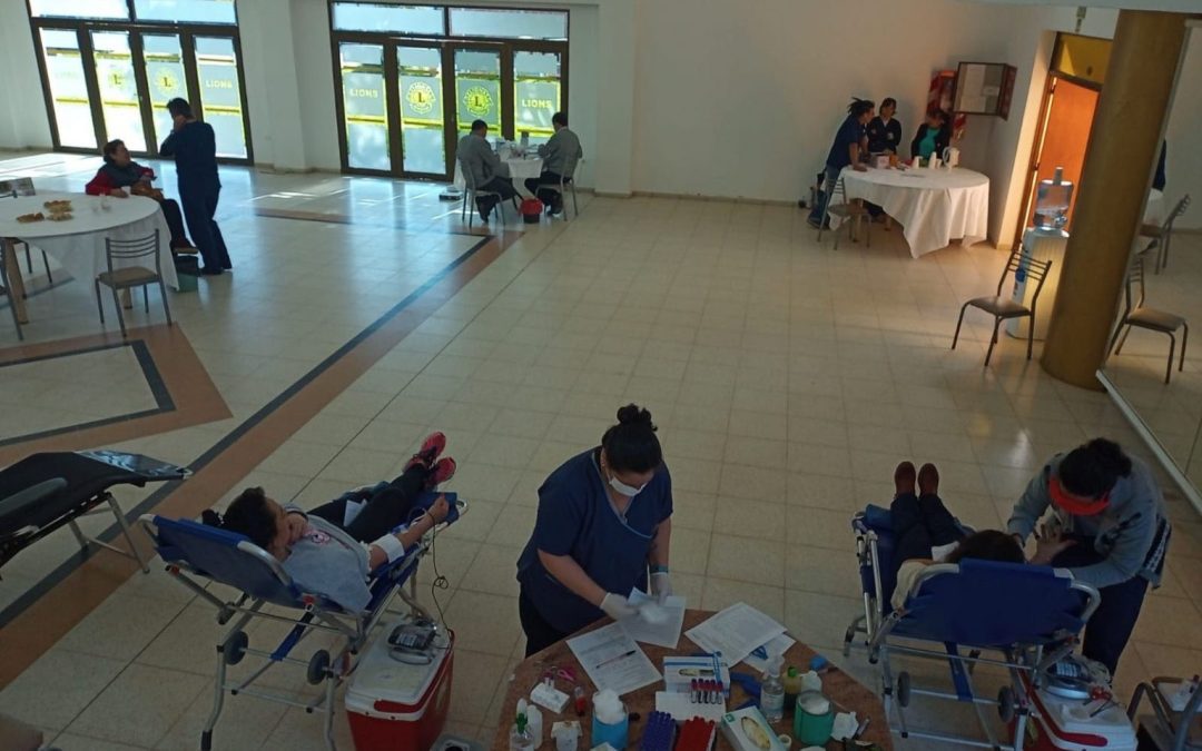 El hospital Santa Rosa y el Club de Leones organizan una campaña de donación de sangre