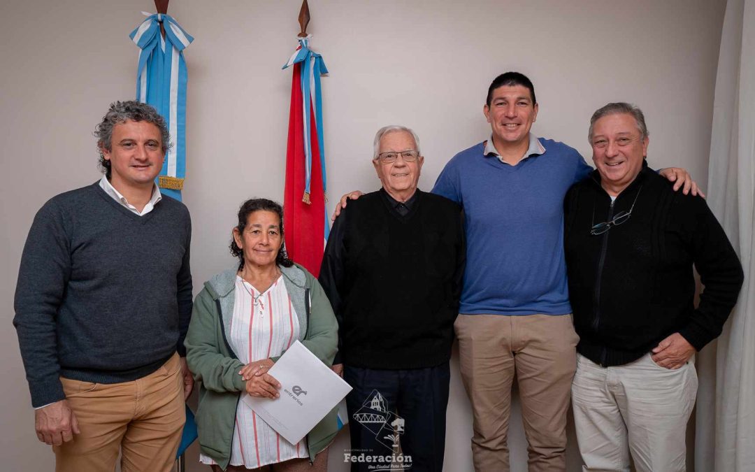 Entregaron aportes a instituciones de Federación