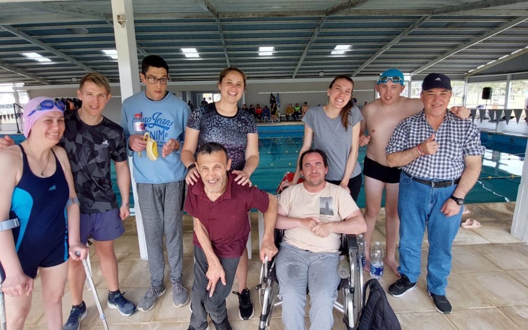 Se realizó en Chajarí un torneo regional de natación para personas con discapacidad