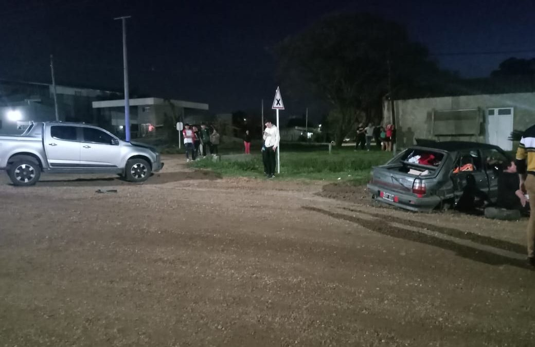 Conductor alcoholizado provocó un tremendo choque en Chajarí: hay tres personas lesionadas